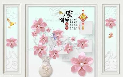 File in trần File in tranh tường 3D FT210513 (bản gốc) phong cảnh