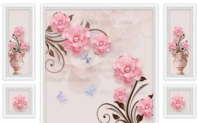 File ảnh File in tranh tường 3D FT210524 (gốc) in PP, decal