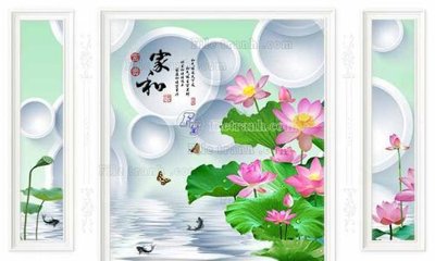 File tranh File in tranh tường 3D FT210544 (gốc) phong cách tối giản