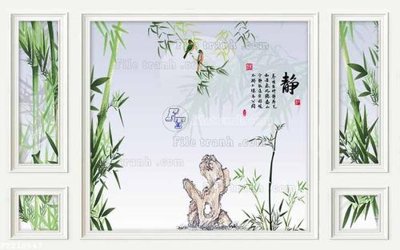 File tranh File in tranh tường 3D FT210547 (bản gốc) in canvas