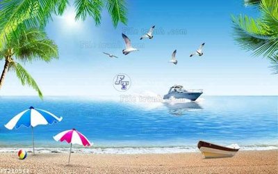 Download file gốc File in tranh tường 3D FT210561 (in mica) 3D