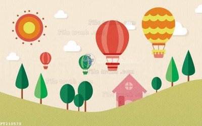 File gốc File in tranh tường 3D FT210578 (in ấn) màu sắc trung thực