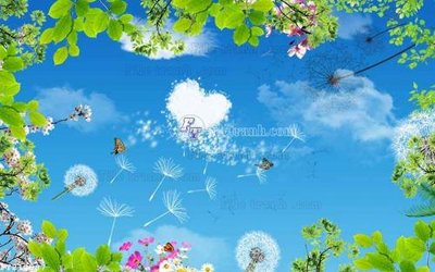 File gốc File in tranh tường 3D FT210597 cho in ấn và thiết kế