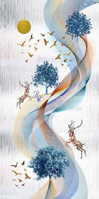 Download file gốc File in tranh tường 3D FT210620 (độ nét cao)