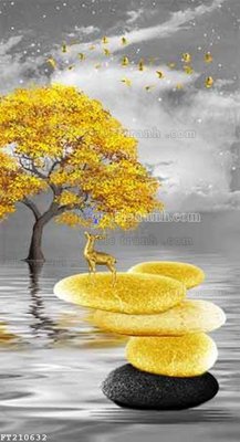 File tranh gốc File in tranh tường 3D FT210632 chủ đề hiện đại