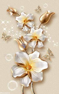 File gốc File in tranh tường 3D FT210653 (chuẩn màu) cho in offset