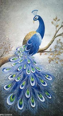 File PSD File in tranh tường 3D FT210655 (chất lượng in ấn)