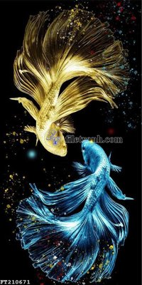 Tải file gốc in lụa File in tranh tường 3D FT210671 siêu nét