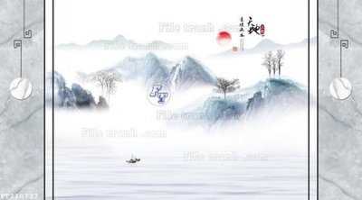 File PSD File in tranh tường 3D FT210737 (bản gốc) dễ dàng edit