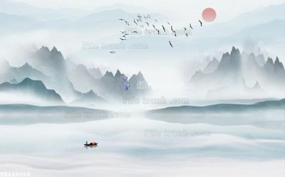 File gốc File in tranh tường 3D FT210764 (bản quyền) cho in ấn