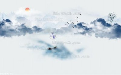 File gốc File in tranh tường 3D FT210766 (in lụa) cao cấp