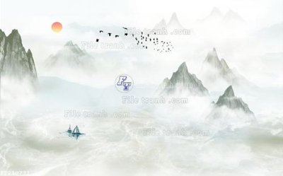 File gốc File in tranh tường 3D FT210771 (phong cách) tối giản