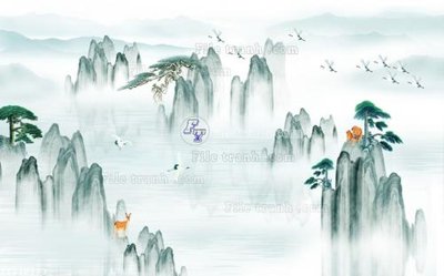 Tải file gốc File in tranh tường 3D FT210773 (in bạt) quảng cáo