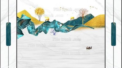 File tranh PSD File in tranh tường 3D FT210851 chất lượng cao