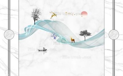 File in ấn File in tranh tường 3D FT210869 (bản gốc) chất lượng cao