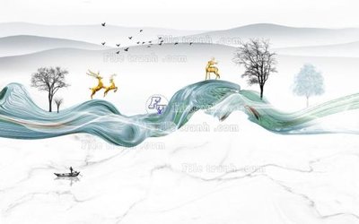 File tranh quảng cáo File in tranh tường 3D FT210886 (download file gốc)