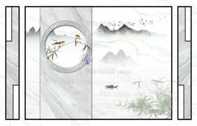 File in ấn cao cấp File in tranh tường 3D FT210897 (file gốc)