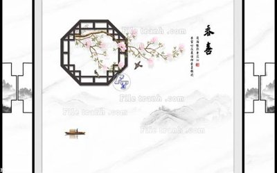 File gốc File in tranh tường 3D FT210898 (in ấn) không giới hạn