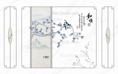 File gốc in tráng gương File in tranh tường 3D FT210907 chi tiết