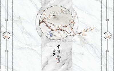 File gốc File in tranh tường 3D FT210914 cho in ấn và thiết kế