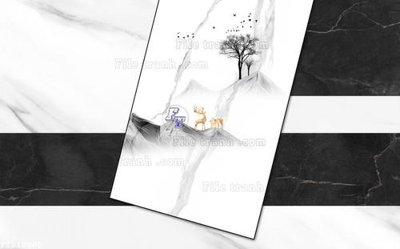 Download file gốc File in tranh tường 3D FT210980 (in mica) 3D