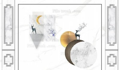 Tải file PSD File in tranh tường 3D FT211014 (nguyên layer) để in