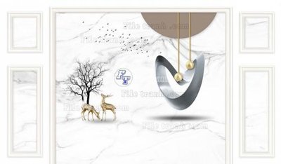 File in mica File in tranh tường 3D FT211020 (bản gốc) siêu trong