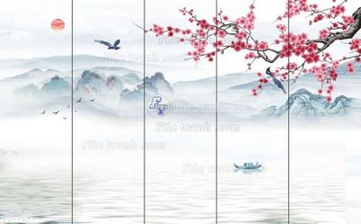 Download file File in tranh tường 3D FT211064 (gốc) in mica bàn thờ