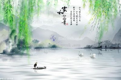 File tranh File in tranh tường 3D FT211079 (file gốc) chuẩn màu in