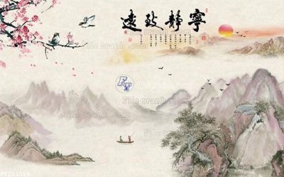 File in mica File in tranh tường 3D FT211084 (bản gốc) sắc sảo