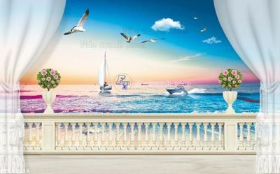 File in trần File in tranh tường 3D FT211116 (bản gốc) 5D