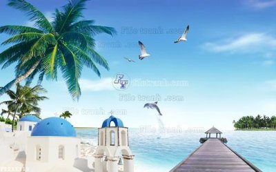 File gốc File in tranh tường 3D FT211119 (cho in ấn) từ kho Filetranh