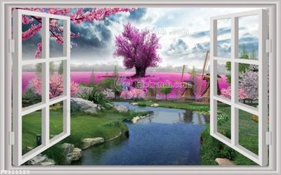 Hình ảnh file gốc File in tranh tường 3D FT211123 (chất lượng cao)