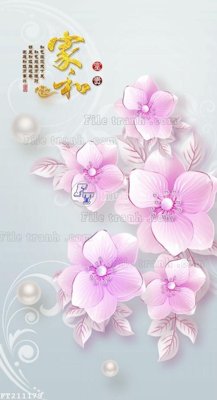 File PSD File in tranh tường 3D FT211179 (bản gốc) độ phân giải cao