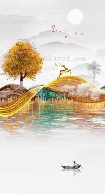 File ảnh gốc File in tranh tường 3D FT211210 (chuyên in mica)