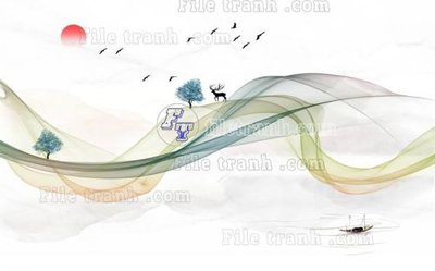 Download file gốc File in tranh tường 3D FT211294 (dùng cho in ấn)