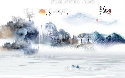 File gốc File in tranh tường 3D FT211320 (phiên bản chuẩn) để in ấn