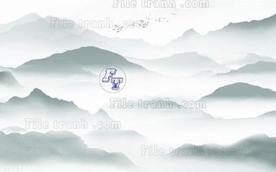 File gốc File in tranh tường 3D FT211333 (in tráng gương) nghệ thuật