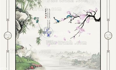 Tải file gốc File in tranh tường 3D FT211362 dùng cho in ấn