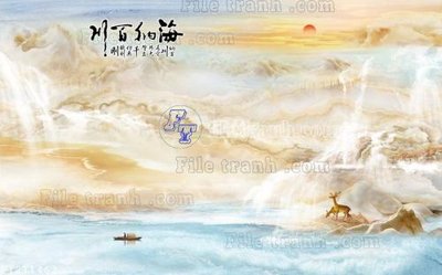 File tranh File in tranh tường 3D FT211462 (ảnh gốc) không bị mờ