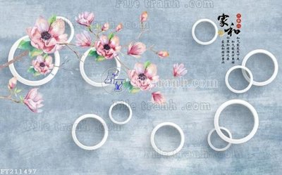 File tranh gốc File in tranh tường 3D FT211497 (bản quyền) Filetranh.com