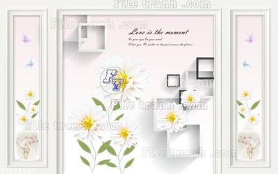 File gốc File in tranh tường 3D FT211527 (in mica) cắt laser