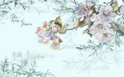 File in trần File in tranh tường 3D FT211559 (file gốc) phong thủy