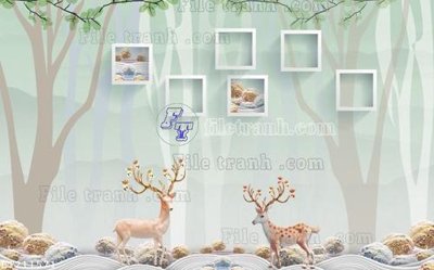 Tải file gốc File in tranh tường 3D FT211571 (in tráng gương) 5DFile gốc File in tranh tường 3D FT211571 (in ấn) phiên bản premium