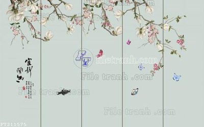 Tải file File in tranh tường 3D FT211575 (PSD) cho in tranh 3D