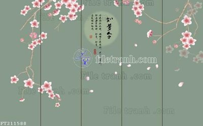 Tải file File in tranh tường 3D FT211588 (gốc) in tranh tráng gương