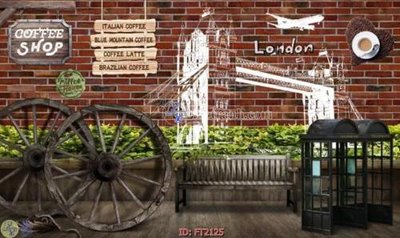 File in trần File psd tường quán cà phê FT2125 (bản gốc) trời sao