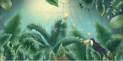 Chi tiết file tranh tráng gương File psd tường quán cà phê FT2130 (ảnh gốc)