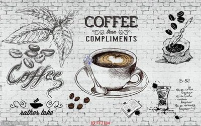 Ảnh gốc file in lụa File psd tường quán cà phê FT2184 chi tiết
