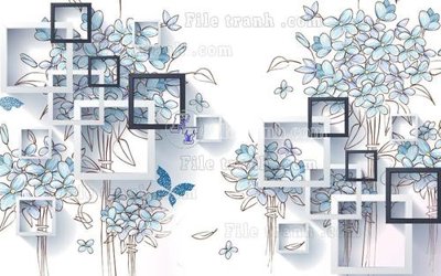 File gốc in ấn File in tranh tường hiện đại FT22080 chất lượng vượt trội